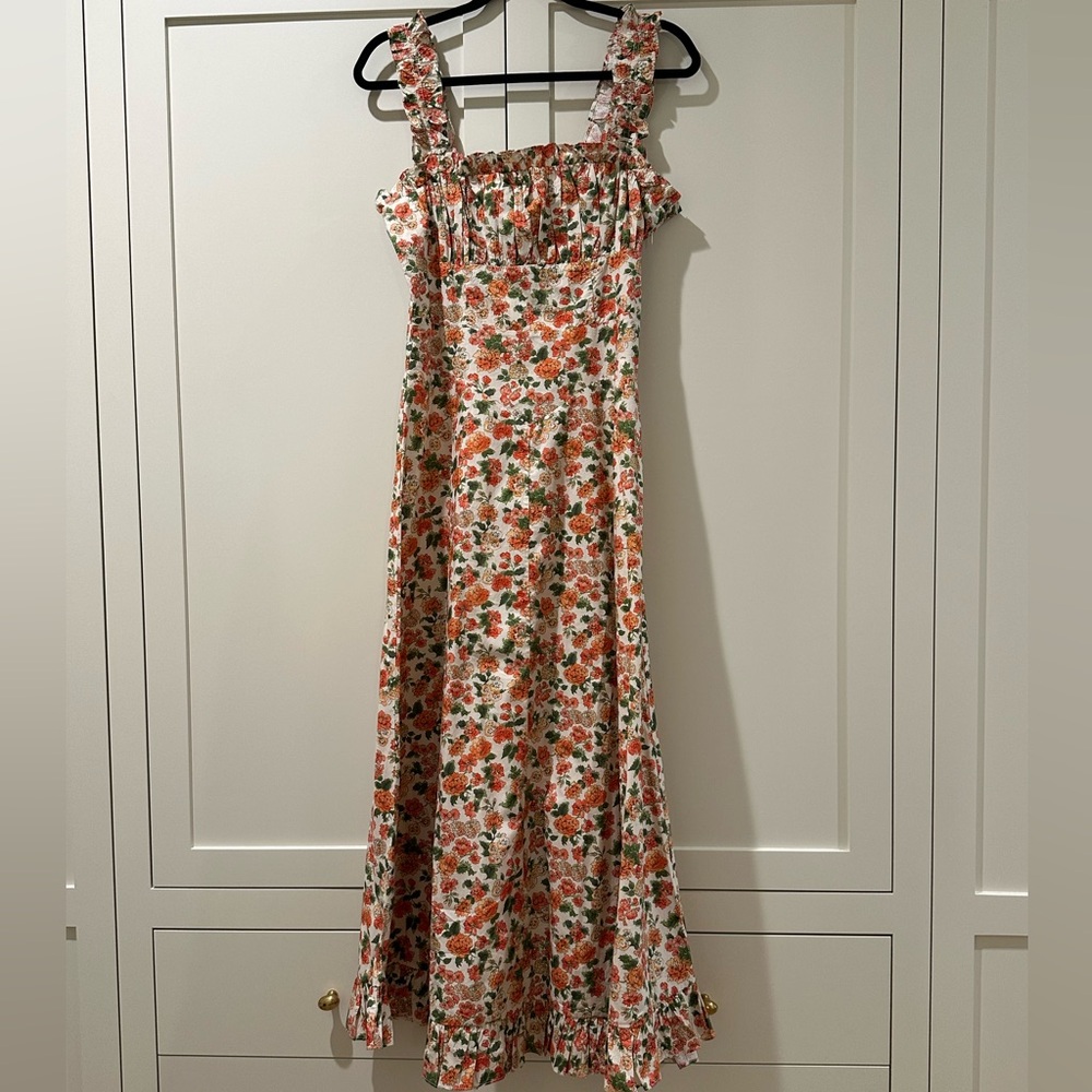 DÔEN Roma dress in Lydden Garden NWT